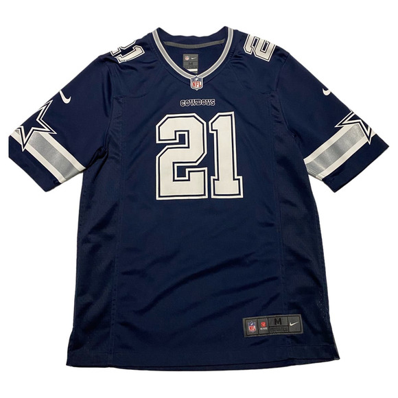 Nike Ezekiel Elliott 21 Dallas Cowboys (On Field Dri-Fit) Jersey Size M - Picture 7 of 7